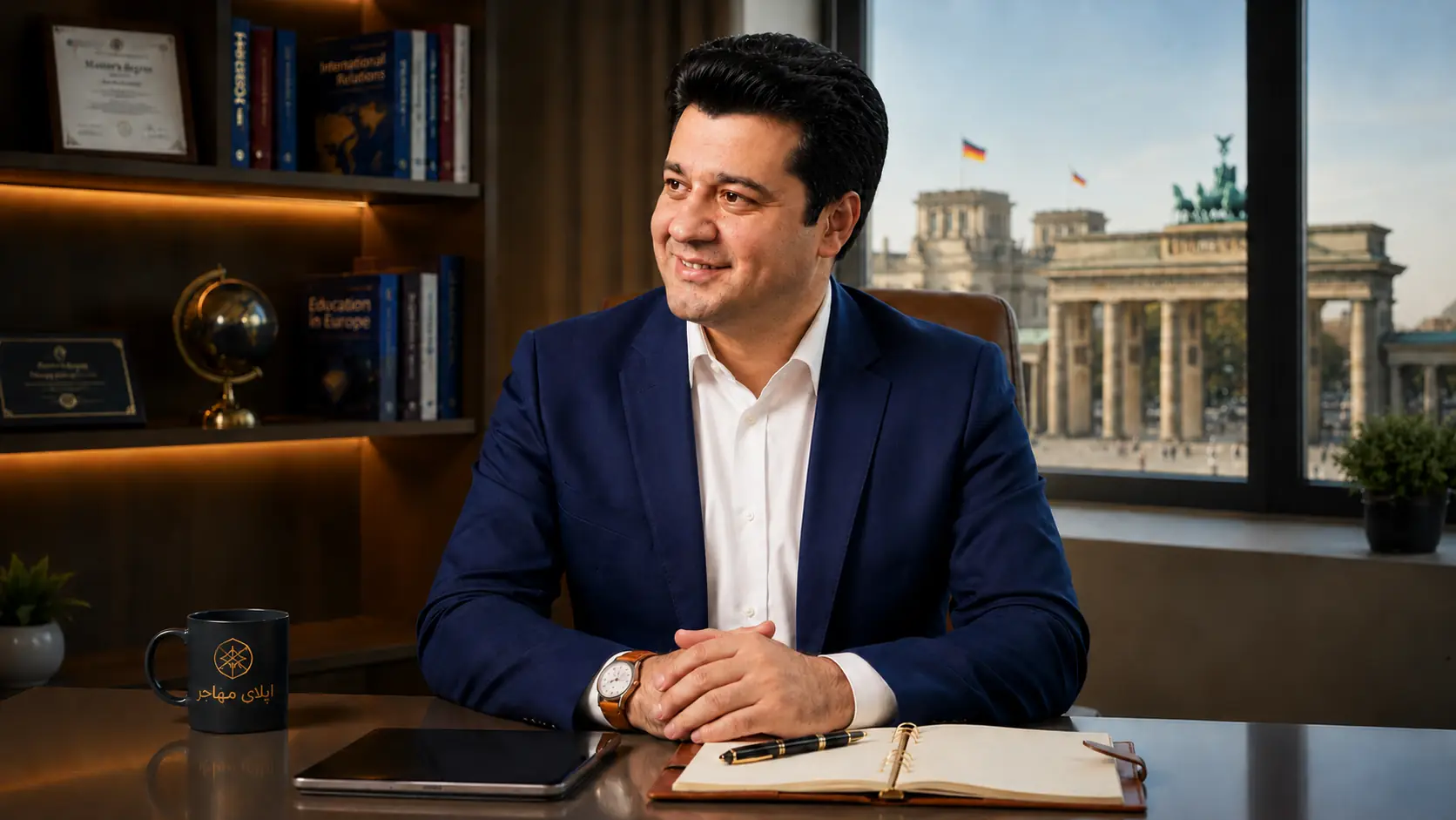 سید رسول میرزایی موسوی؛ مدیر اپلای مهاجر و مشاور تحصیلی
